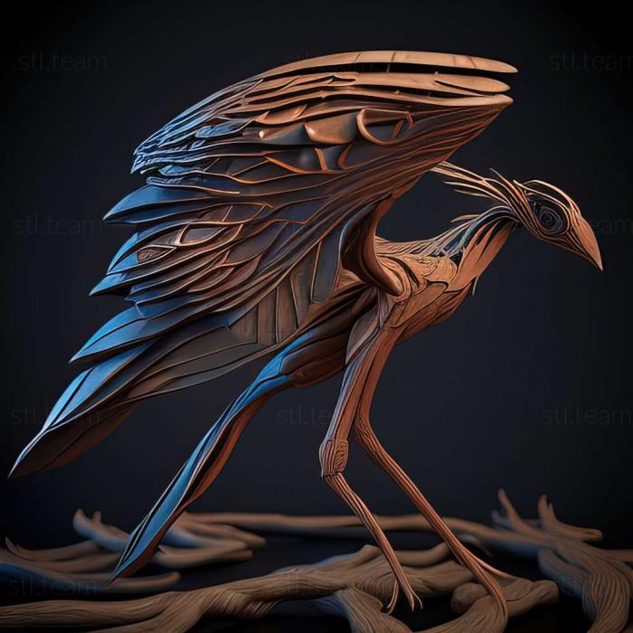 3D модель Medeopteryx sublustris (STL)